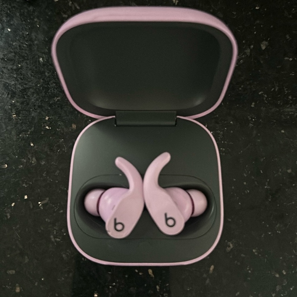 Beats Fit Pro purple ear buds - noise canceling - transparency mode